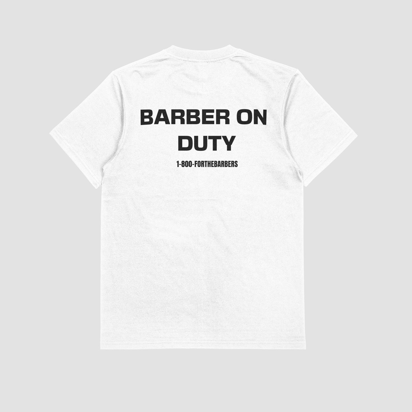 BARBER ON DUTY TEE